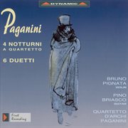 Paganini, N. : 4 Nocturnes / 6 Duets / Quartet No. 7 (arr. For String Quartet) cover image