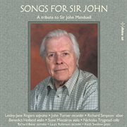 Songs For Sir John cover image