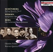 Schoenberg, A. : String Quartet No. 2 / Webern, A.. Langsamer Satz / Berg, A.. Lyrische Suite (exc cover image