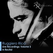 Violin Recital : Ricci, Ruggiero. Beethoven, L. Van / Bartok, B. / Paganini, N cover image