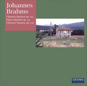 Brahms, J. : Clarinet Quintet / Piano Quintet / Clarinet Sonatas Nos. 1 And 2 cover image