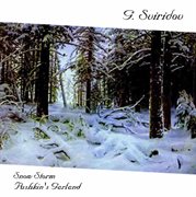 G. Sviridov : The Snow Storm & Pushkin's Garland cover image