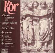 Hovland, Verdi, Von Koch & Hambraeus : Kör cover image