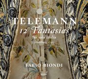 Telemann : 12 Fantasias For Solo Violin, Twv 40 cover image