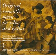 Original Romantic Music For Cello And Guitar cover image