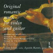 Original Romantic Music For Violin And Guitar cover image