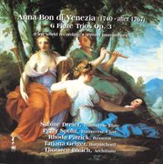 Bon : 6 Flute Trios, Op. 3 cover image