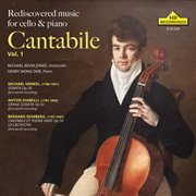 Cantabile, Vol. 1 : Rediscovered Music For Cello & Piano cover image