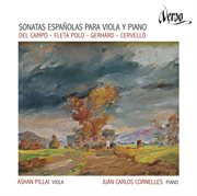 Sonatas Españolas Para Viola Y Piano : Del Campo, Fleta Polo, Gerhard & Cervelló cover image