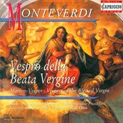 Monteverdi, C. : Vespro Della Beata Vergine cover image
