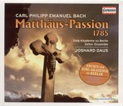 Bach, C.p.e. : St. Matthew Passion cover image