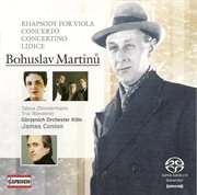 Martinu, B. : Concertino For Piano Trio And String Orchestra, H. 231 And 232 / Rhapsody. Concerto cover image