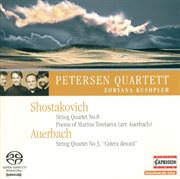 Shostakovich, D. : String Quartet No. 8 / 6 Verses / Auerbach, L.. Sonnet For String Quartet No. 3 cover image