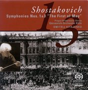 Shostakovich, D. : Symphonies Nos. 1, 3 cover image