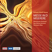 Hasse : Mass In D Minor. Miserere In C Minor cover image