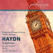 Haydn : Symphonies Nos. 88, 101 "Clock" & 104 "London" (live) cover image