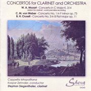 Mozart, Weber & Crusell : Clarinet Concertos cover image