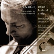 Bach : Transcriptions For Unaccompanied Viola cover image