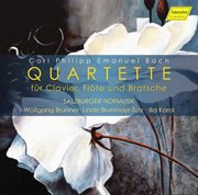 C.p.e. Bach : Quartettes For Keyboard, Flute & Viola cover image