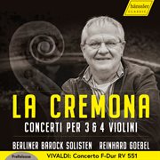 Vivaldi : Concerto For 3 Violins In F Major, Rv 551 cover image