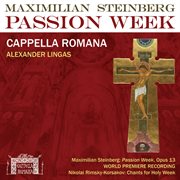 Steinberg : Passion Week cover image