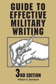 Guide to Effective Military Writing cover image