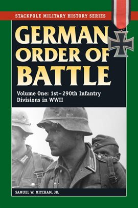 Cover image for German Order of Battle