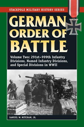 Cover image for German Order of Battle