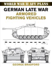German late war armored fighting vehicles cover image