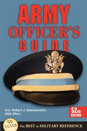 Army officer's guide cover image