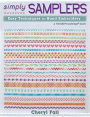 Simply samplers : easy techniques for hand embroidery cover image