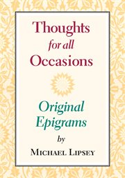 Thoughts For All Occasions cover image