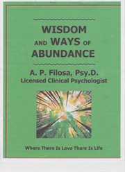 Wisdom and ways of abundance cover image