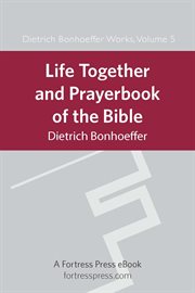 Life together and prayerbook of the bible cover image