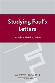 Studying paul's letters. Contemporary Perspectives and Methods cover image