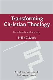 Transforming christian theology. For Church And Society cover image