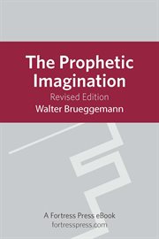 Prophetic imagination cover image