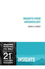 Insights from archaeology cover image