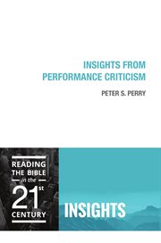 Insights from performance criticism cover image