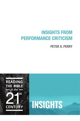 Cover image for Insights from Performance Criticism