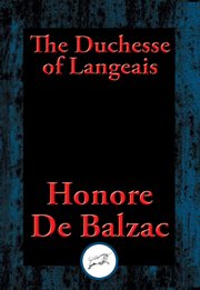 The duchesse of langeais cover image
