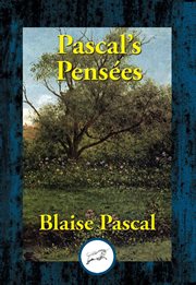 Pascal's pensees cover image