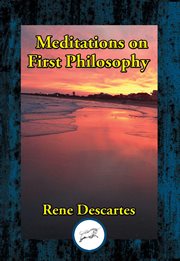 Meditations on first philosophy cover image
