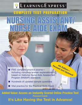 Cover image for Nursing Assistant Nurse Aide Exam 4 Ele