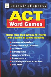 Act word games cover image
