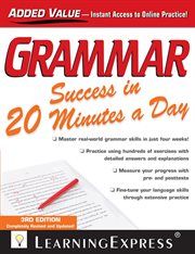 Grammar success in 20 minutes a day cover image