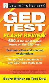 GED test flash review cover image