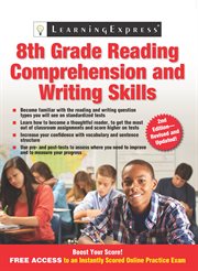 8th grade reading comprehension and writing Skills cover image