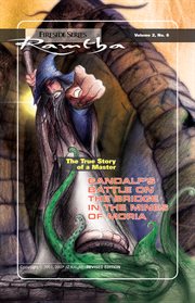 Gandalf's battle on the bridge in the mines of moria cover image