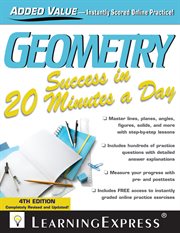 Geometry success in 20 minutes a day cover image